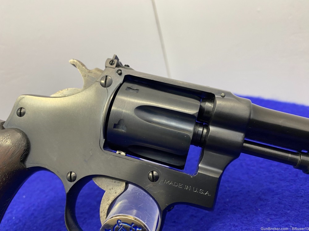 Smith Wesson .22/32 Hand Ejector .22LR Blue 6" *EXCELLENT VINTAGE REVOLVER*-img-27