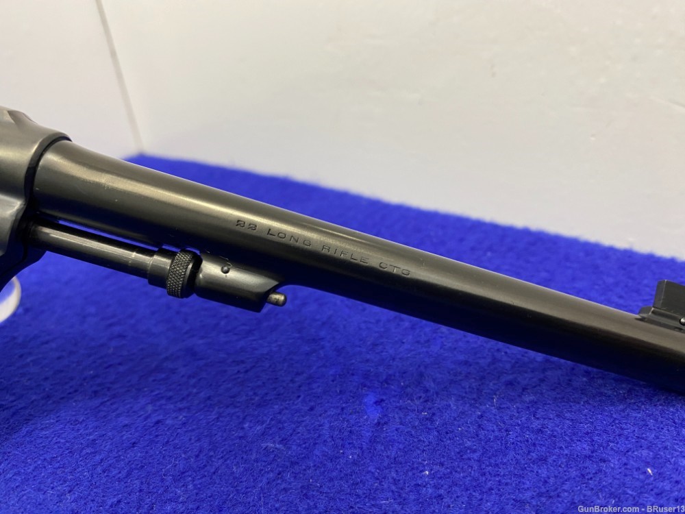 Smith Wesson .22/32 Hand Ejector .22LR Blue 6" *EXCELLENT VINTAGE REVOLVER*-img-29