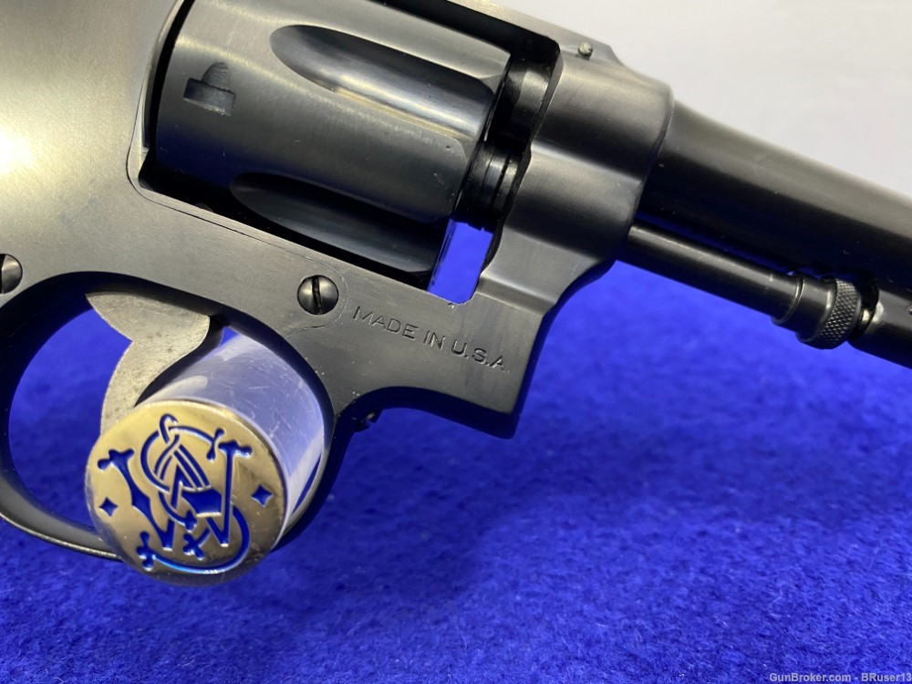 Smith Wesson .22/32 Hand Ejector .22LR Blue 6" *EXCELLENT VINTAGE REVOLVER*-img-23