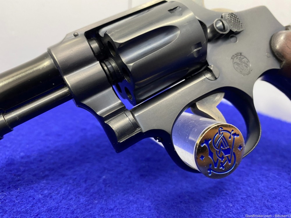 Smith Wesson .22/32 Hand Ejector .22LR Blue 6" *EXCELLENT VINTAGE REVOLVER*-img-7