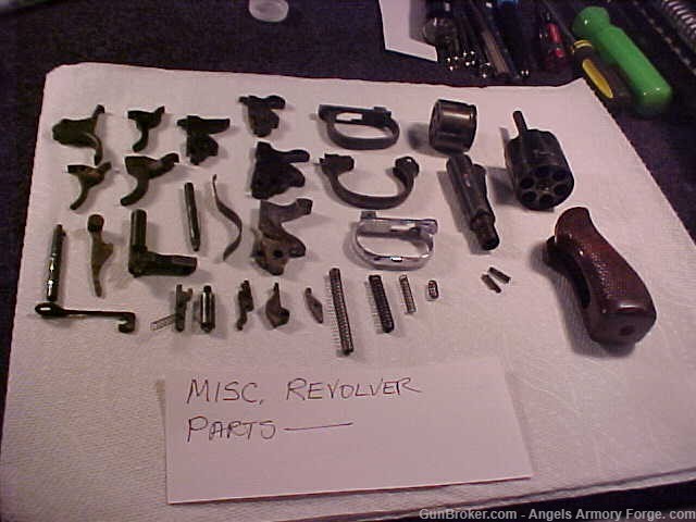 #MO144-SE - Misc Revolver Parts As Pictured-img-0