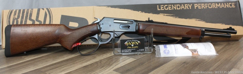 NIB ROSSI R95 TRAPPER LARGE LOOP LEVER RIFLE, 30-30 WIN 16.5" BRL 953030161-img-0