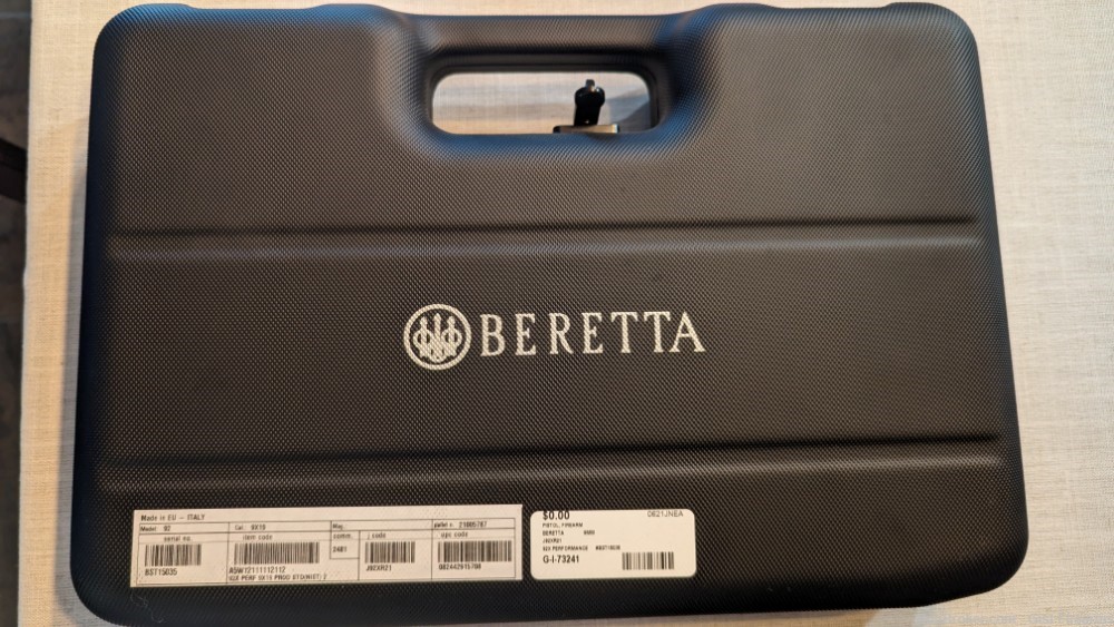 Beretta 92X Performance 9mm With Original Case "No Reserve"-img-9
