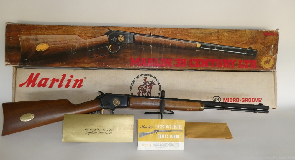 Marlin 39 Century Limited 1870 To 1970 22 LR Lever Action Rifle NOS-img-38