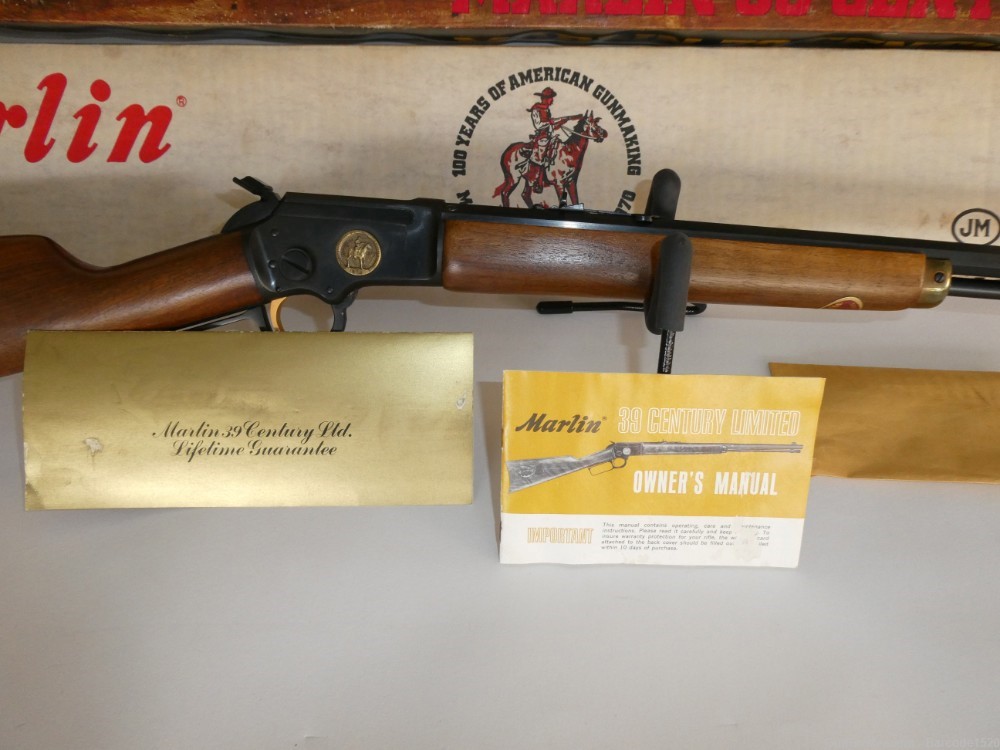 Marlin 39 Century Limited 1870 To 1970 22 LR Lever Action Rifle NOS-img-39