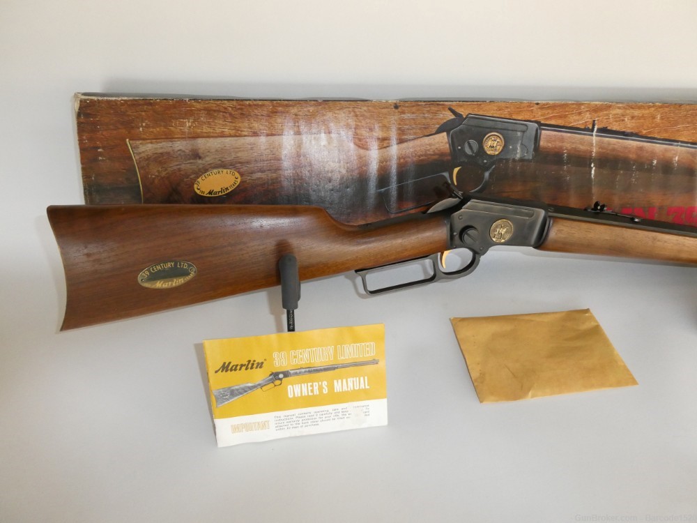 Marlin 39 Century Limited 1870 To 1970 22 LR Lever Action Rifle NOS-img-2