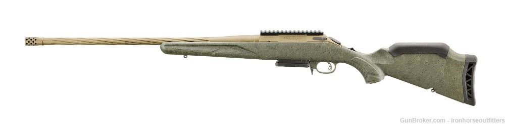 Ruger American Rifle Gen 2 Predator 7mm-08 Rem 22" 3 Round-img-1