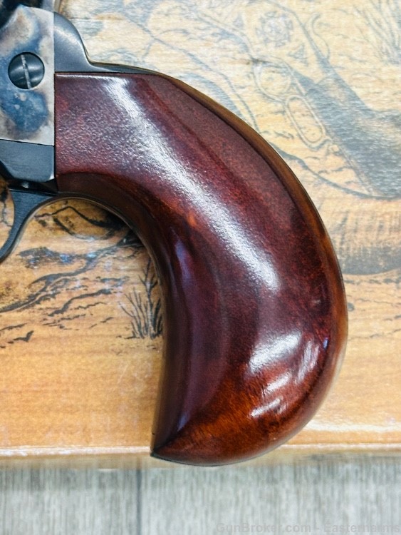 Uberti Cattleman 45 Colt w/3.5" barrel and birshead grips, 6 shot USED SAA -img-3