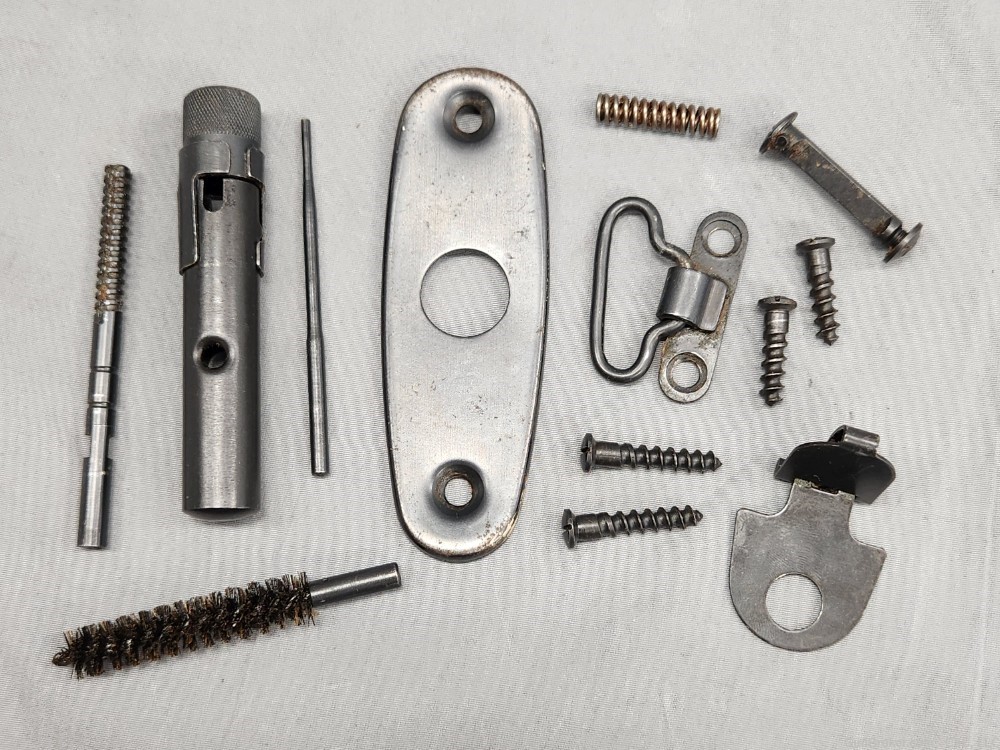 SKS parts including buttplate, cleaning kit, sling mount and more-img-0