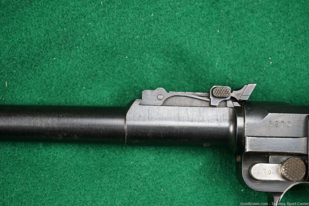Original WWI German 1917 DWM Artillery Luger 9 9mm 8" Matching C&R OK-img-2
