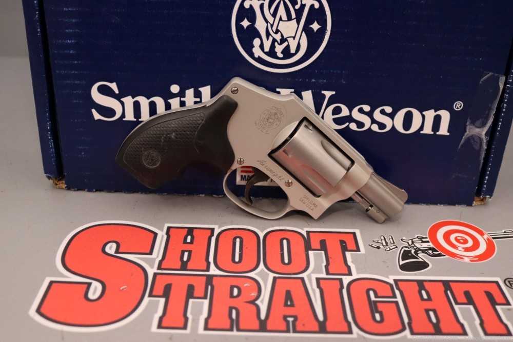 Smith & Wesson Model 642-2 .38 SPL+P 1.87"bbl w/Case-img-0