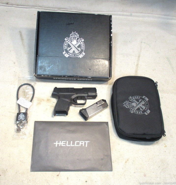 Springfield Armory Hellcat OSP Micro-Compact 9mm Semi-Auto 2X10Rd Mags LNIB-img-0