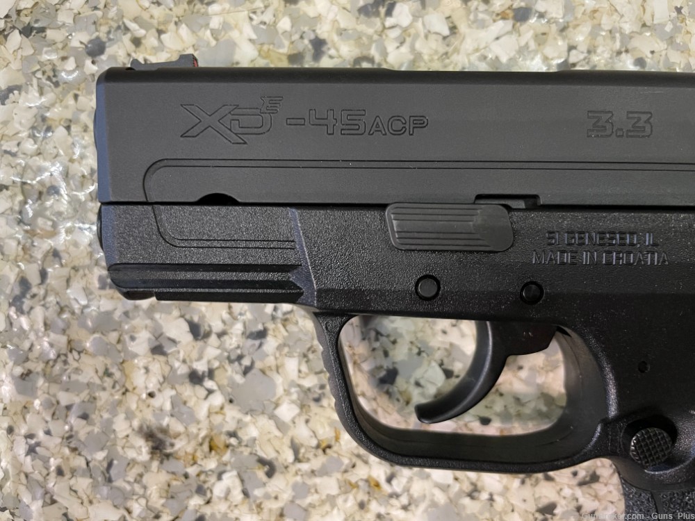 Discontinued Springfield XDE 45 ACP-img-4