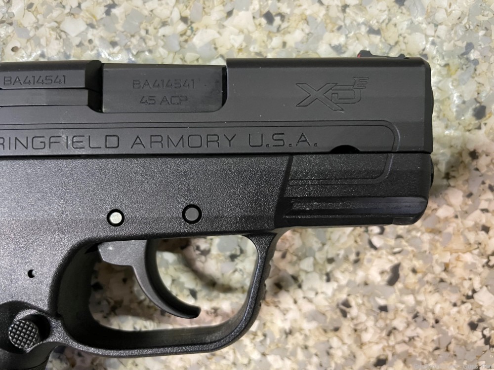 Discontinued Springfield XDE 45 ACP-img-2
