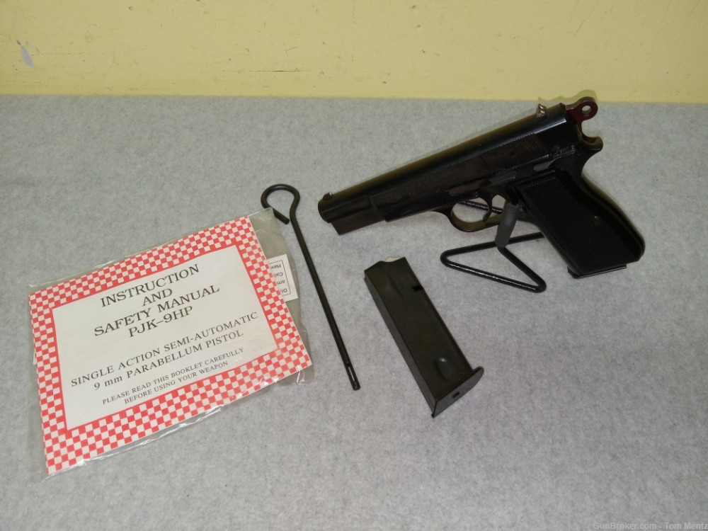 FEG, KBI PJK-9HP Semi Auto Pistol, 9M, 4.65" Barrel, 2 Mags, Manual-img-0