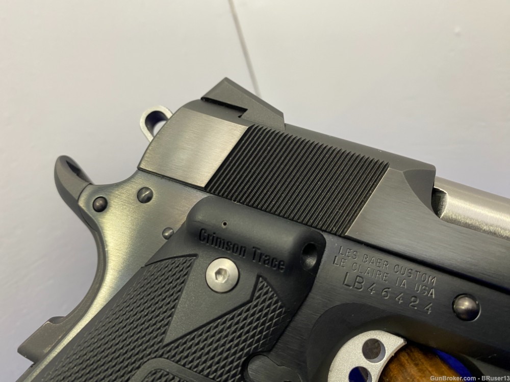 Les Baer Custom Stinger 9mm Blue 4.25" *UPGRADED CALIBER, SAFETY, & GRIPS*-img-21