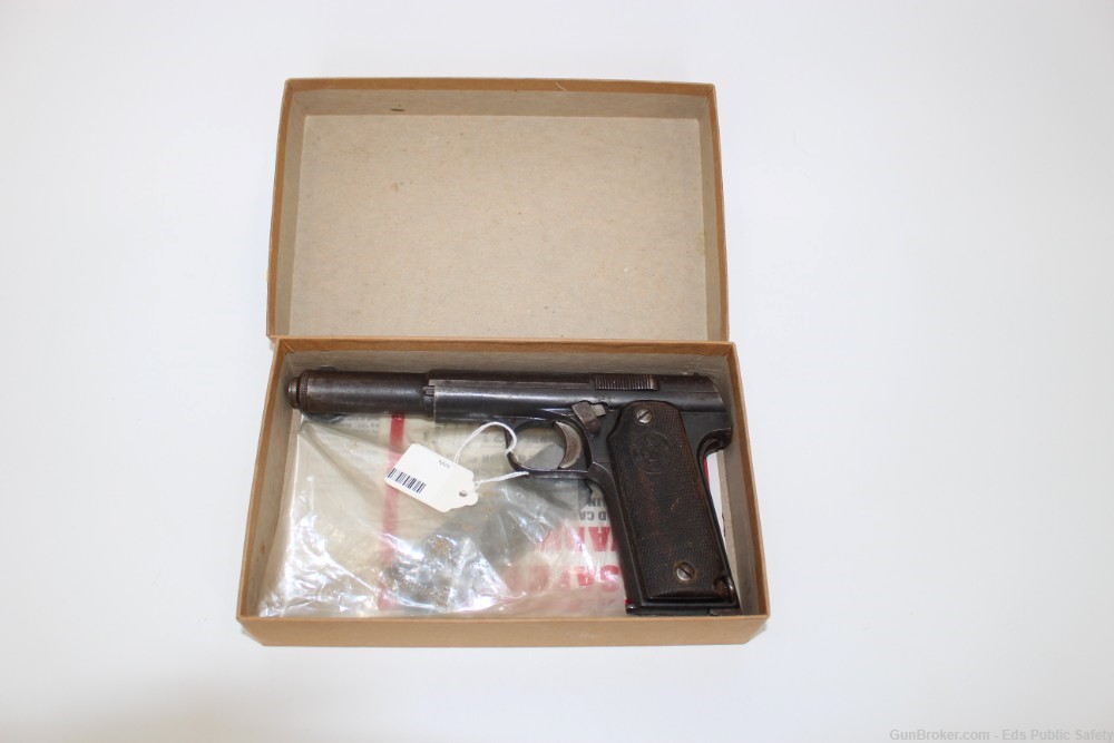 Astra 1921 9MM Largo pistol *two mags with original box*-img-0