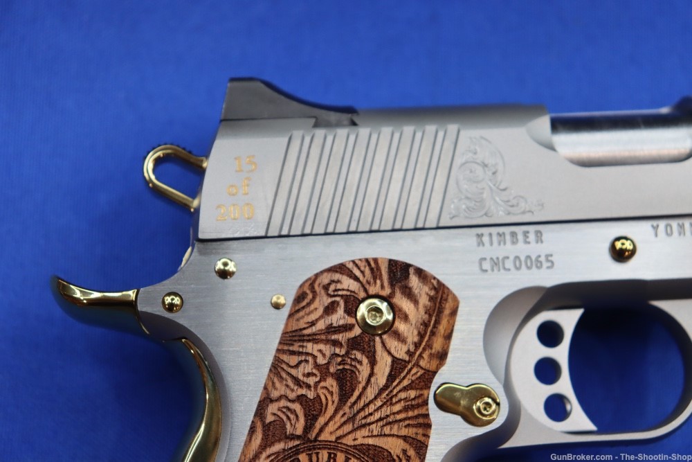 Kimber Model THE TEXAN Pistol GOLD ENGRAVED 45ACP #15 of 200 Texas Edition-img-10
