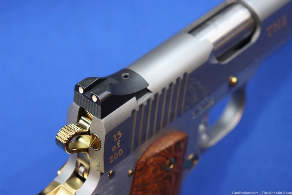 Kimber Model THE TEXAN Pistol GOLD ENGRAVED 45ACP #15 of 200 Texas Edition-img-18