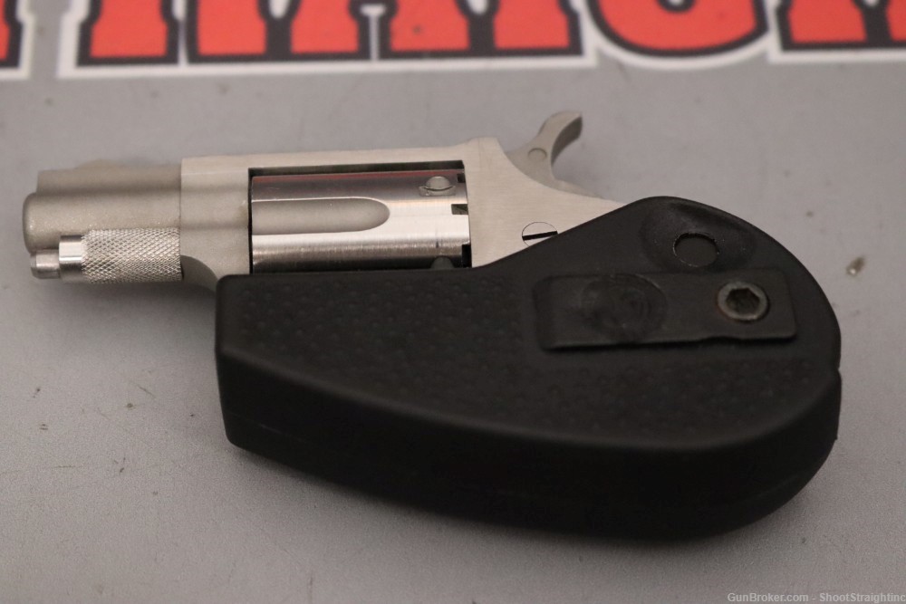 North American Arms Mini-Revolver 1.125" .22 LR w/ Folding Grip + Case-img-24