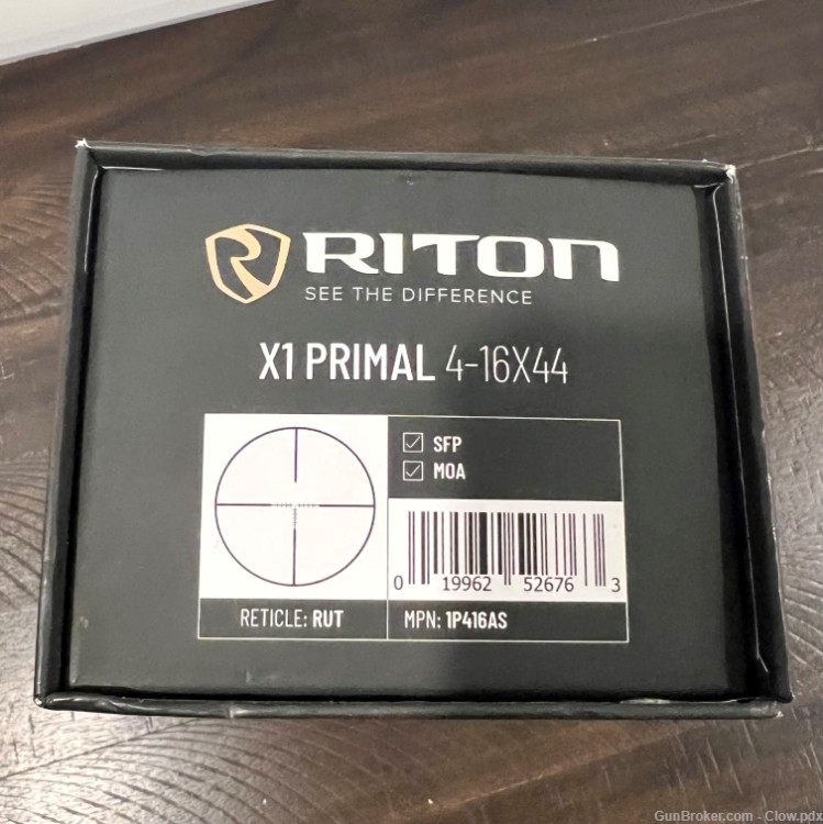 Riton X1 Primal 4-16x44 - NIB-img-2