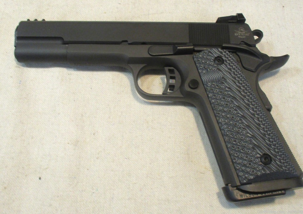 Rock Island Armory M1911 A1 FS Tact II.22TCM/9mm Combo Pistol 5" 10+1 LNIB -img-8