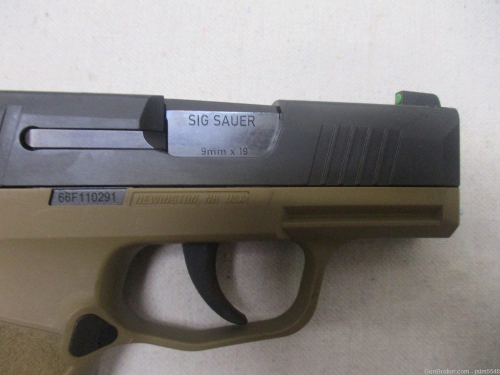 Sig Sauer 365 TACPAC 9mm Pistol 3.1” +3Mags Case & Holster LNIB-img-1