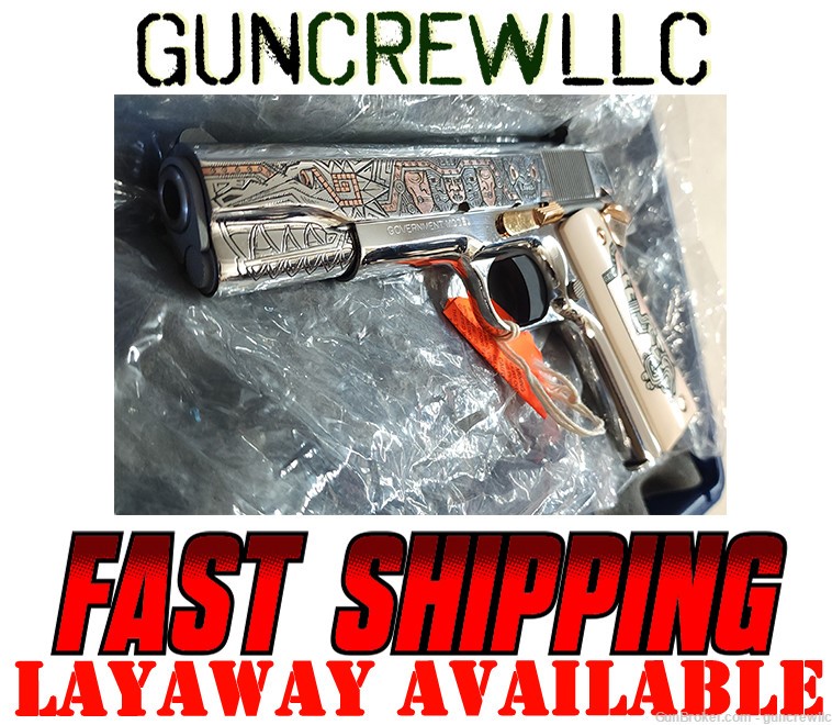 Colt TALO Rose Gold Mexican Heritage o2091z 1911 38 Super 1 / 429 Layaway-img-0