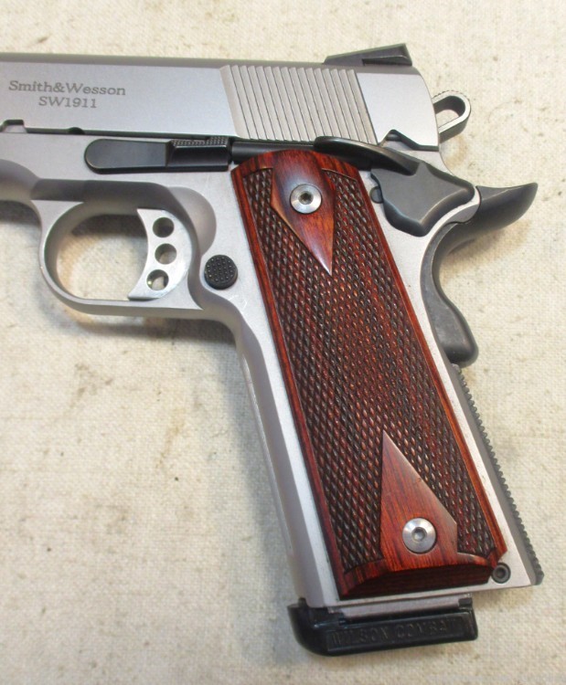 Smith & Wesson Stainless SW1911 .45 ACP Semi-Auto Pistol 5” 8+1        -img-8