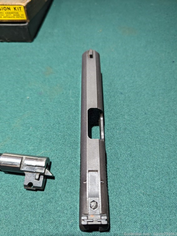 Colt 1911 .22 Conversion Unit Barrel and slide assembly in Colt box Ace -img-6
