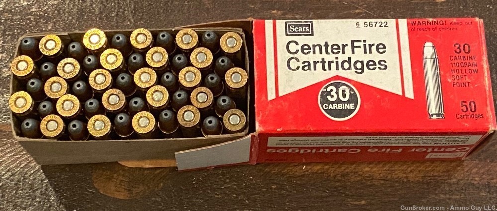 Sears 30 Carbine ammunition Vintage and Collectible -img-3