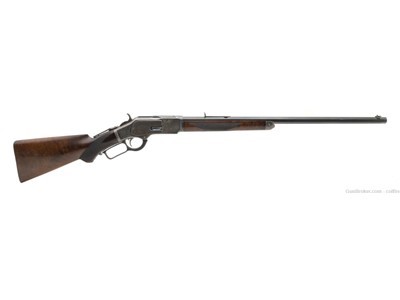 Cased Inscribed Winchester 1873 Deluxe (AW179)