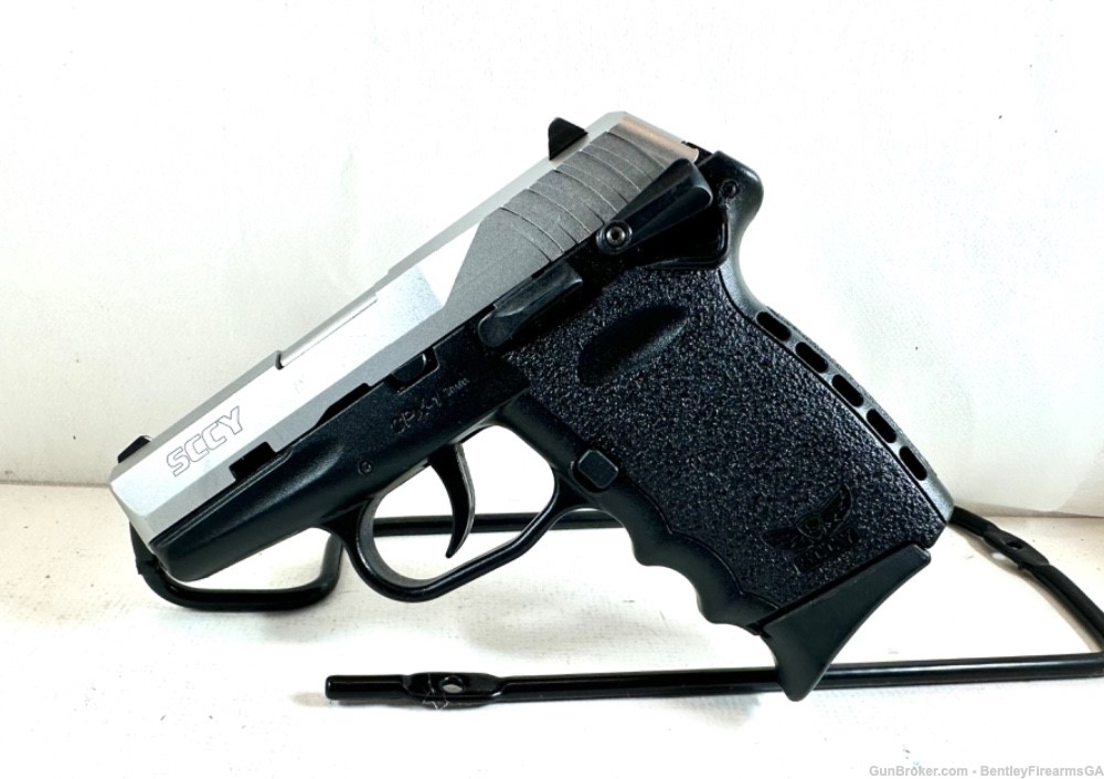 SCCY CPX-1 9mm Semi-Automatic pistol W/ Stainless Slide-img-0