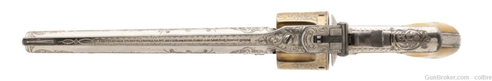 New York Engraved Smith & Wesson 2nd Model Russian (AH8181)-img-3