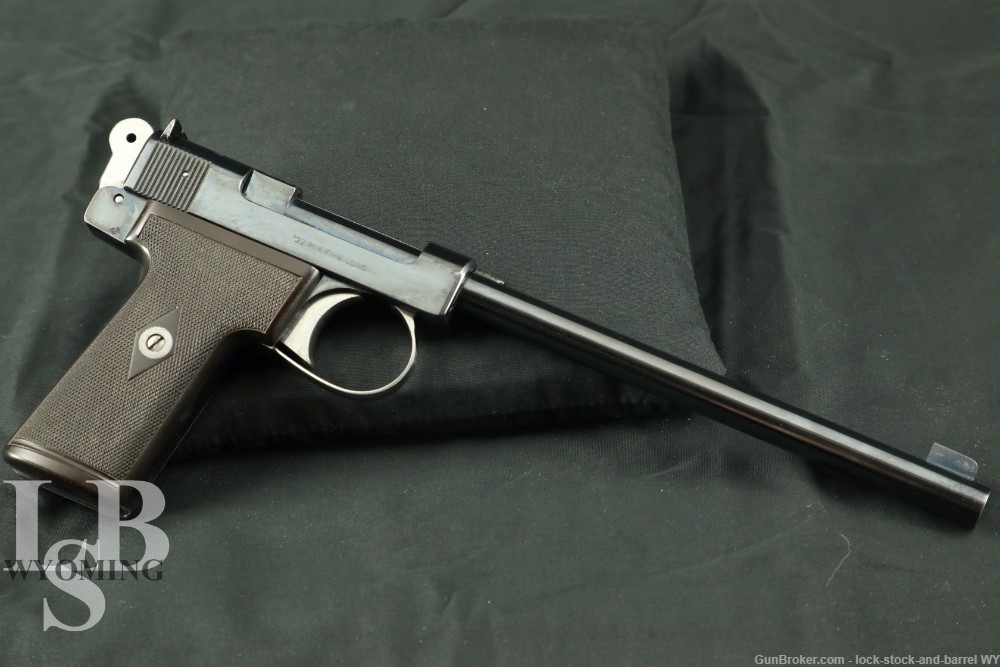 Webley & Scott Model 1911 Target Pistol .22 Rimfire Long Single Shot, C&R-img-0
