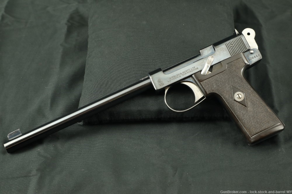 Webley & Scott Model 1911 Target Pistol .22 Rimfire Long Single Shot, C&R-img-5