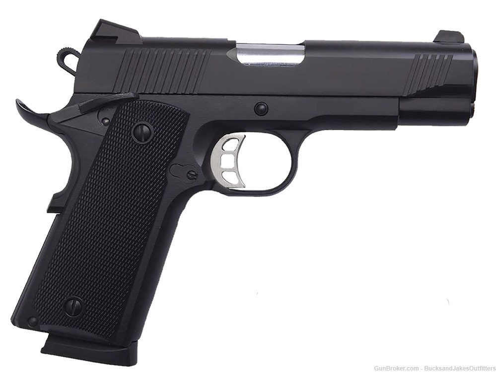 Tisas 1911 Carry 9mm Luger Caliber with 4.25"-img-0