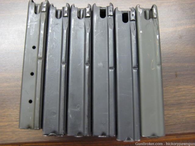 Steyr STG-58 STG58 metric steel FN FAL magazines, lot of 6 great condition!-img-3