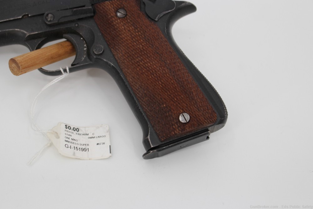 Star Modelo Super 9MM Largo pistol ONE MAG-img-3