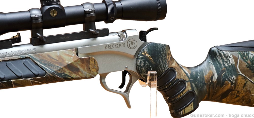 Thompson Center Encore Pro Hunter 50 Cal *Leupold VX2 3-9x50 scope* CAMO-img-9