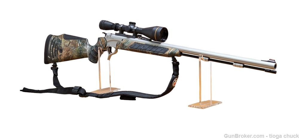 Thompson Center Encore Pro Hunter 50 Cal *Leupold VX2 3-9x50 scope* CAMO-img-14