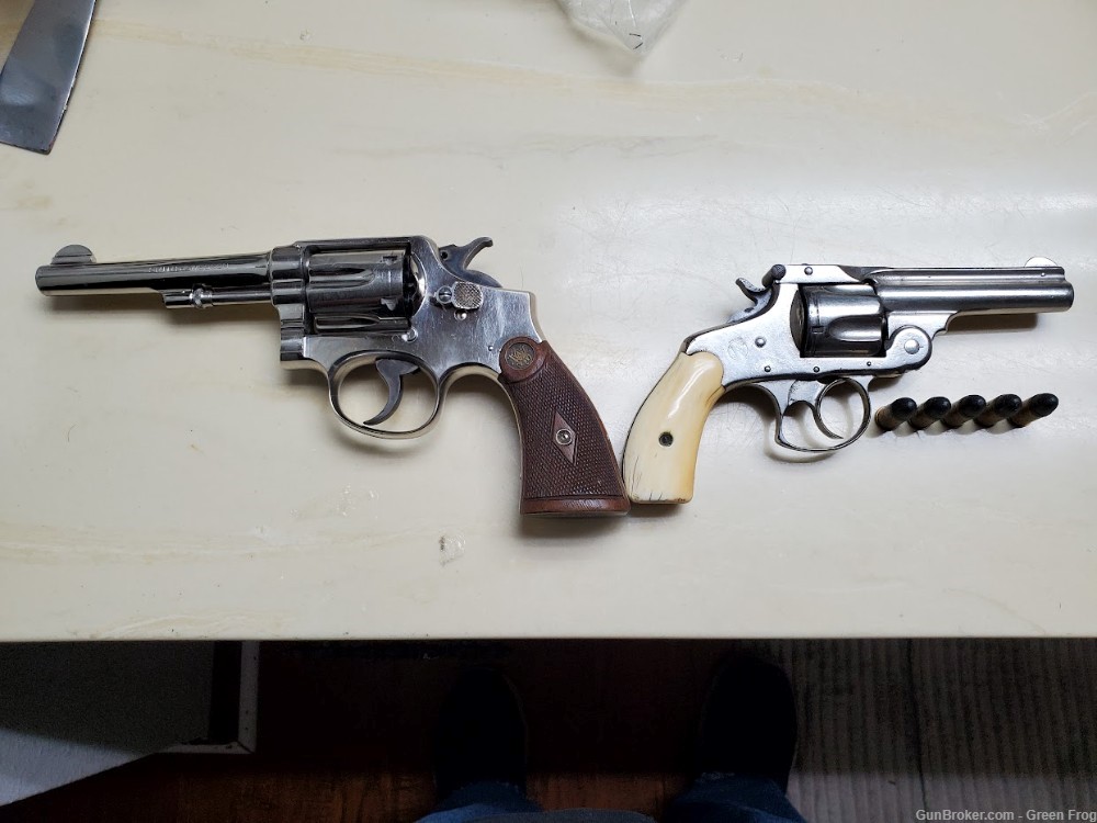 COLLECTOR CLASSIC-SMITH & WESSON 38 DOUBLE ACTION-FOURTH MODEL #1905- -img-2