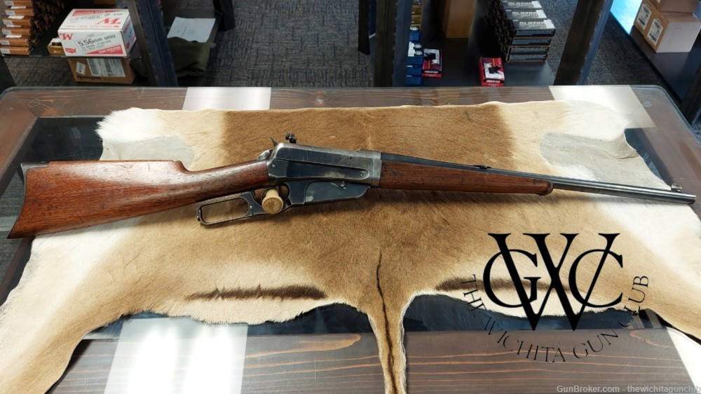 Pre Owned Winchester 1895 Takedown 40-72 WCF 1909 MFG-img-12