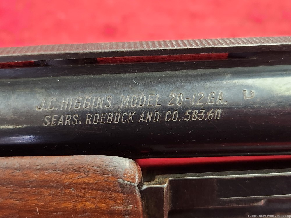 JC Higgins Model 20, 12 gauge pump action shotgun, Slamfire special! PENNY-img-49