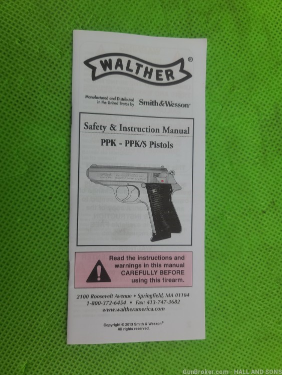 WALTHER PPK/S * 32 ACP * STAINLESS IN ORIGINAL BOX 7.65MM + 2 MAGS -img-9