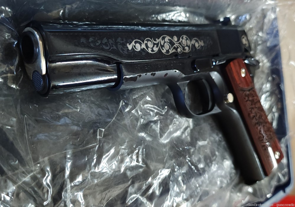 Colt TALO Gustave Young Engraved 1911 Silver Blued O1970A1CS-VJC Layaway-img-8