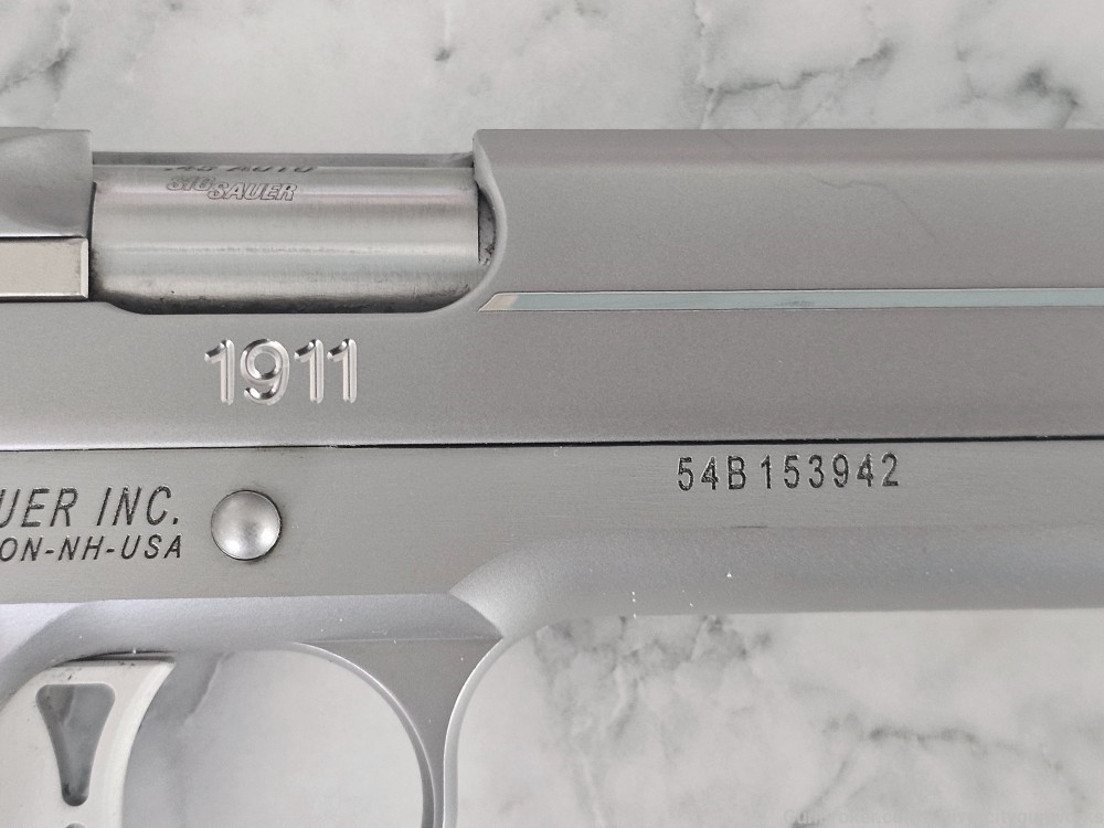 SIG SAUER 1911 Super Target .45ACP Stainless! -img-23