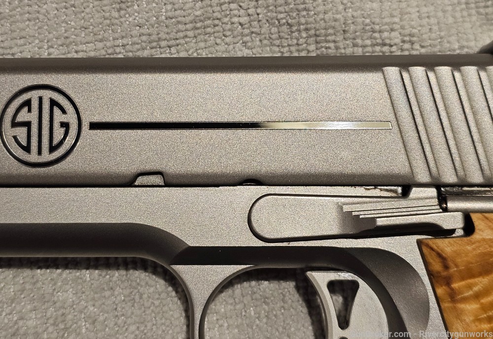 SIG SAUER 1911 Super Target .45ACP Stainless! -img-12