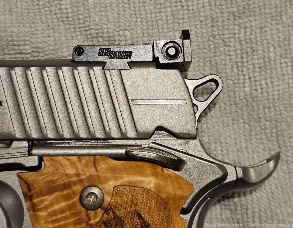 SIG SAUER 1911 Super Target .45ACP Stainless! -img-13