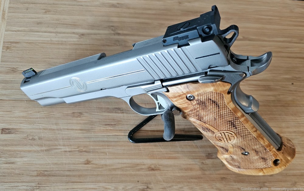 SIG SAUER 1911 Super Target .45ACP Stainless! -img-4